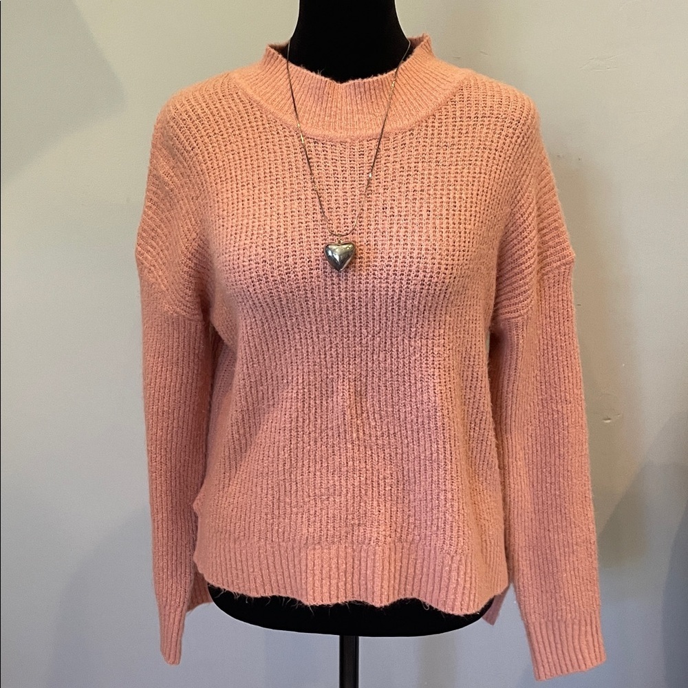 Pink Knit Sweater loose fit